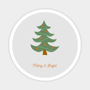 Illustration of Christmas tree Magnet
